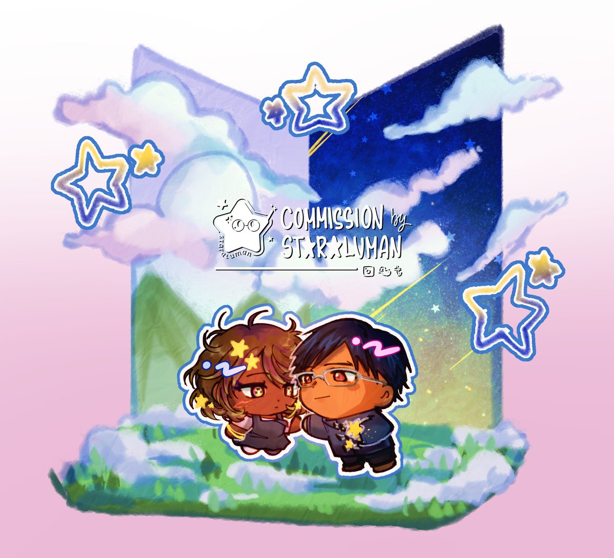delle / staraluman ⭐️ VGen open !!♡ tweet media