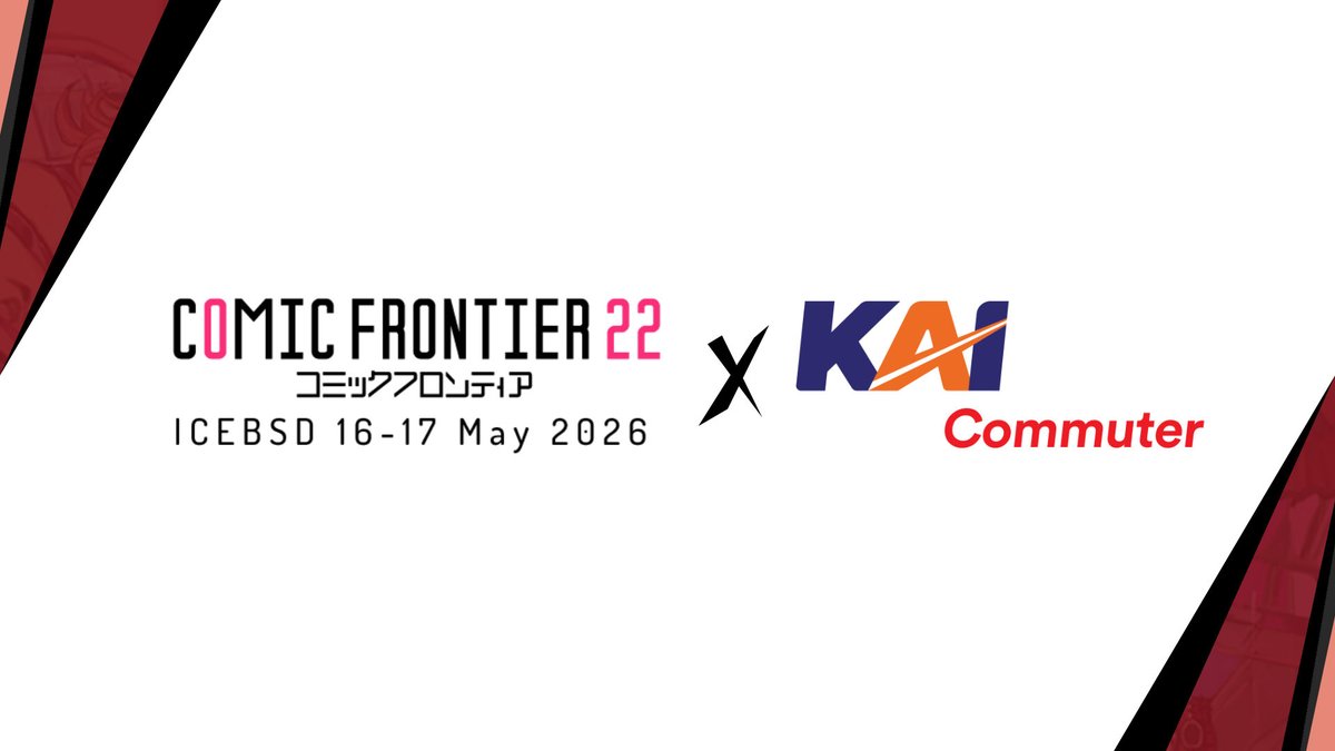 #Comifuro22 x PT KAI Commuter collaboration coming soon!

🚃 Stay tune for more details