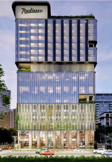 haldilal's tweet photo. Radisson Thane, B+G+15 floor, < 2 lakh Sq. Ft. GLA, LEED Certified Mixed Use retail at lower level, 217 Keys Star rated hotel development with allied facilities at upper levels on 0.5 acres land parcel at Thane Mumbai MR. Promoter: VAPL. Operator: Radisson. Status: Approved. https://t.co/4BwicFxj87