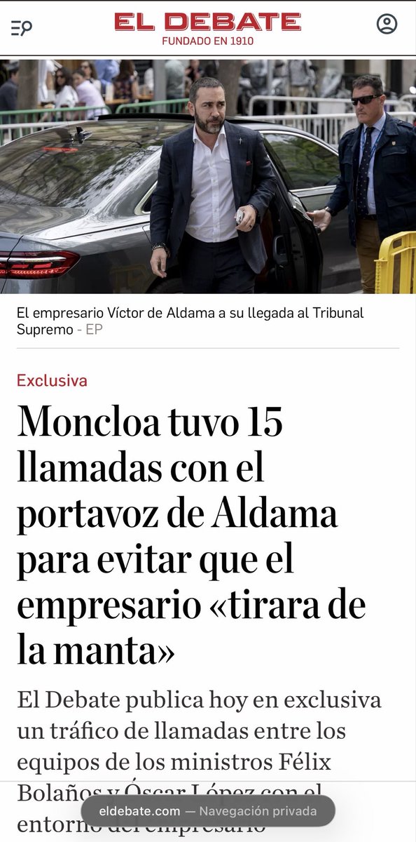 Victor de Aldama tweet media