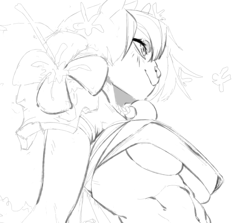 Forgot to post last week, but surely yall will forgive me on my birthday 😇 here's a wip tho 