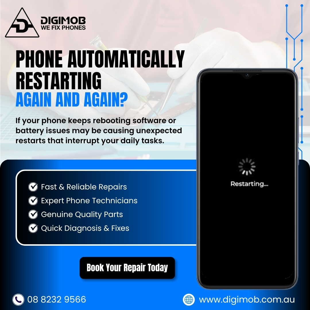 DigimobAU's tweet photo. Phone Automatically Restarting Again and Again? 🔄📱

Visit Digimob for Help!
🌐 https://t.co/wU29fpsTuR
📞 (08) 8232 9566

#phonerestartissue #mobilerepair #DeviceCare #phoneproblems #TechSupportTeam #SmartphoneFix #digimobphonerepair #PhoneIssues #techreapir https://t.co/z2Wg9uBhjB