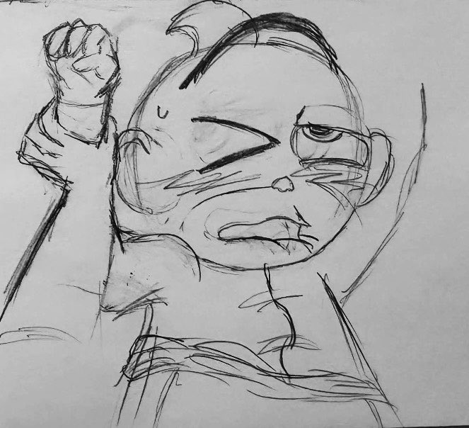 GusMonkeyx's tweet photo. Dumb Gus doodle -Suggestive🙊🌸🐾🚀 https://t.co/XFxkRgSrhE