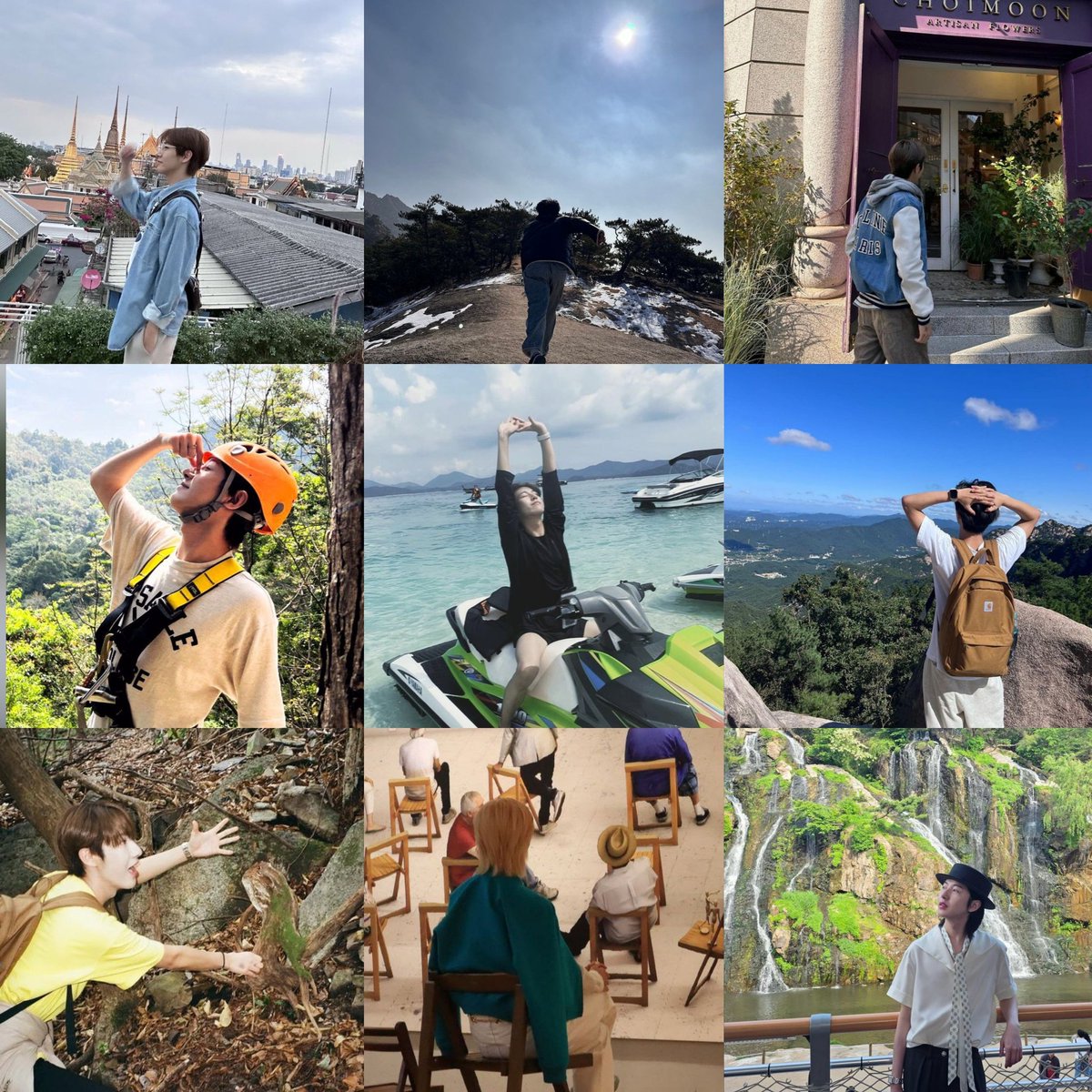 definisi menikmati hasil kerja kerasnya sendiri, renjun bisa beli barang apapun yang dia mau, pake baju baju bagus, pergi ke tempat tempat yang dia mau, ngelakuin berbagai hobi yang dia suka, renjun ngebayar capeknya kerja dengan nyenengin diri sendiri 🥹💛