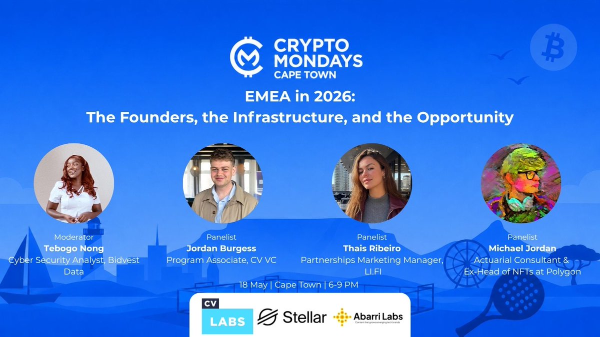 CryptoMondays Cape Town tweet media