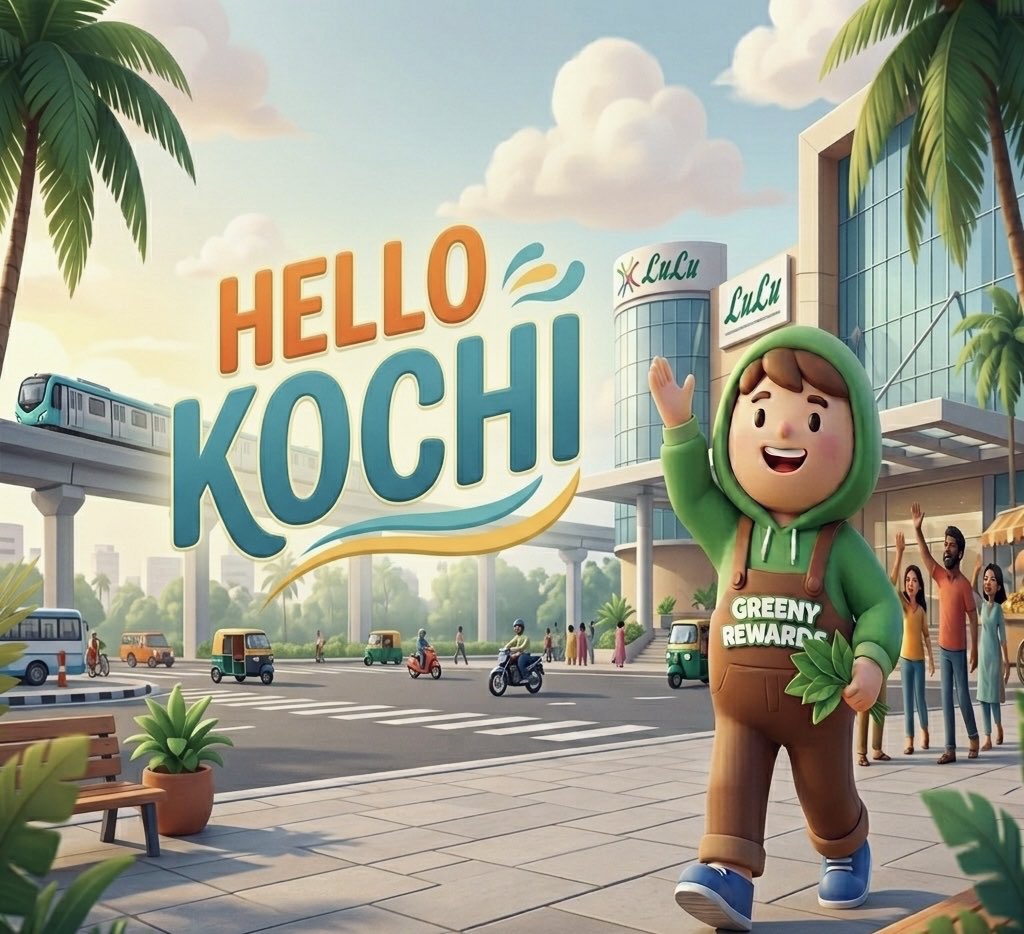 greenyrewards's tweet photo. Hey kochi -  greenyrewards is here Signup now’ https://t.co/Vy49Ucp1Wu https://t.co/m6I5Tpdh8L