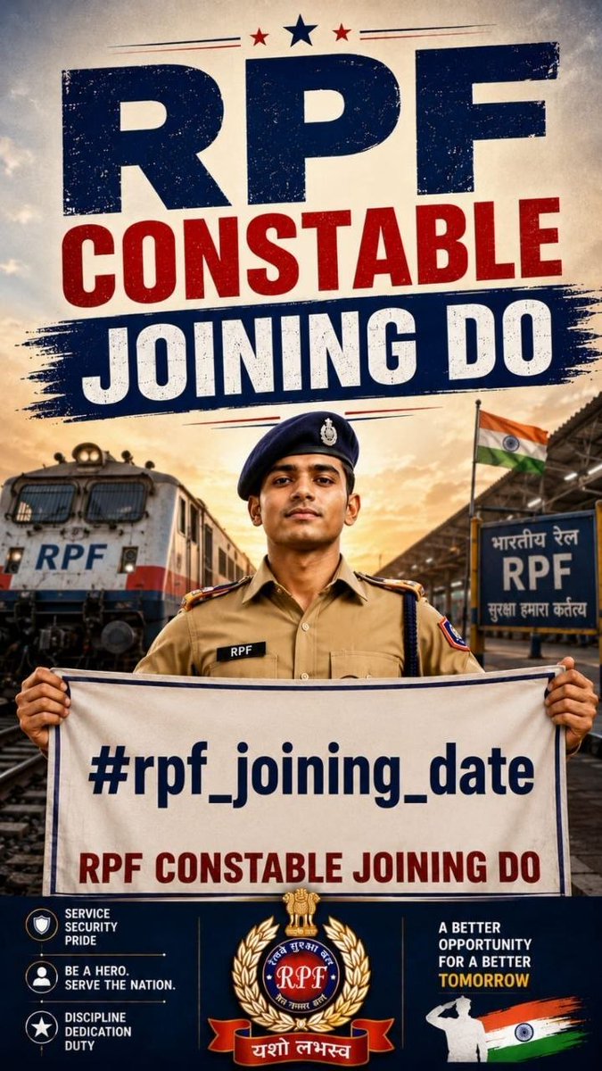 NikhilK74591963's tweet photo. Rpf constable executive CEN 02/2024 is not completed yet, It has been 26 months but the joining of the  candidates and even the date of joining has not given by RRB
Candidates are waiting 
#RPF_Constable_Joining_Do
@AshwiniVaishnaw 
@RailMinIndia @rrbchandigarh @EasternRailway https://t.co/a8Z06tVWPu