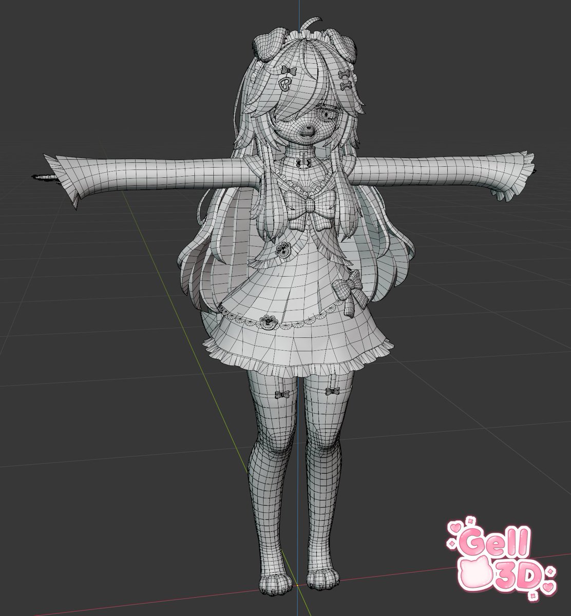 Gell ♡ 3d modeler tweet media