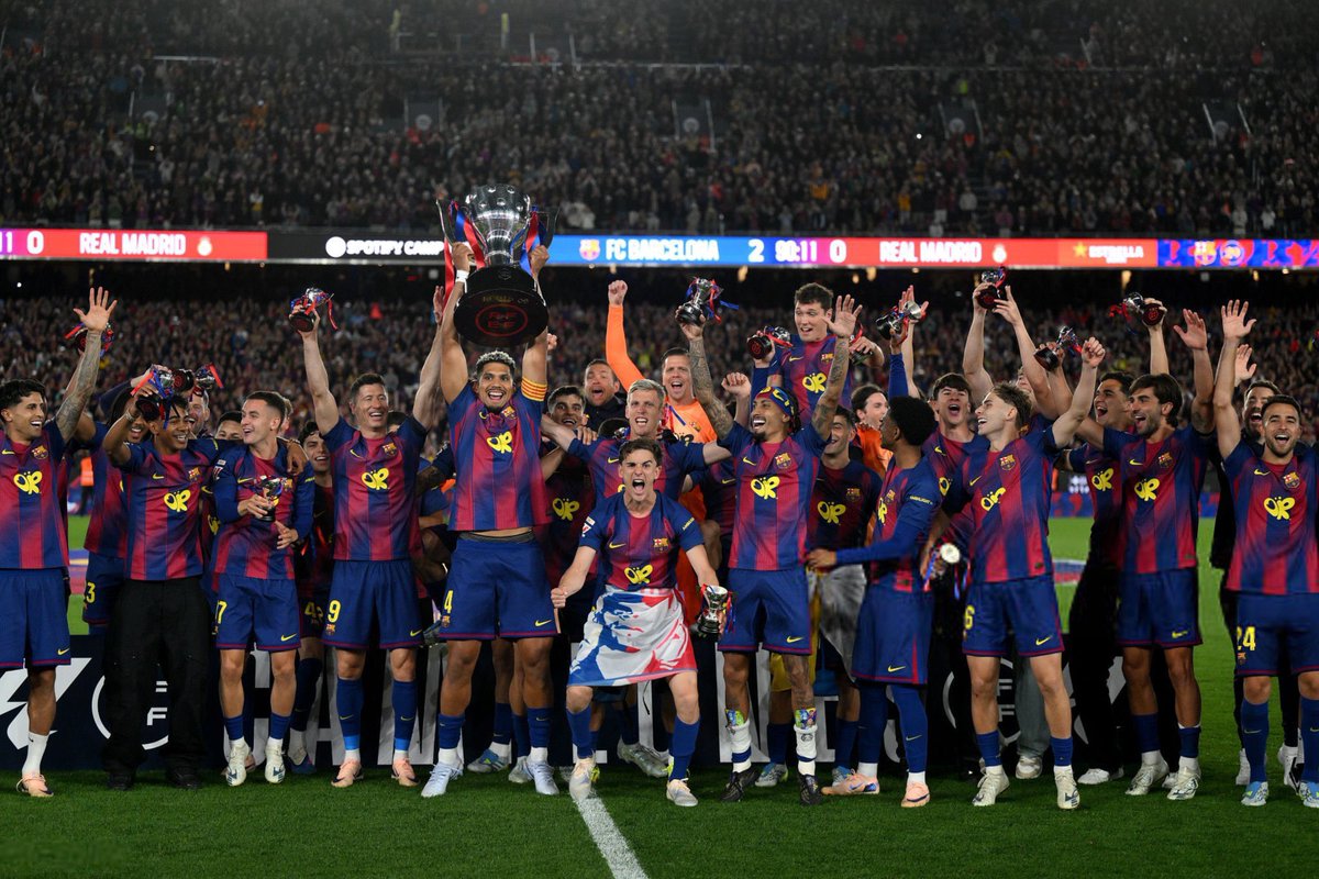 Joshua51250757's tweet photo. Champions of Spain for the 29th time….. Vamos!!!😍 https://t.co/tn9hw5bIqv