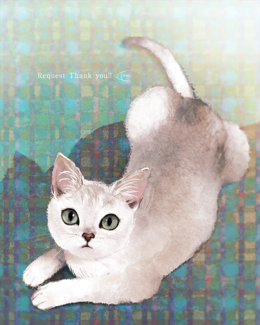 naonimal's tweet photo. ご依頼者さまの愛猫さんを描かせていただきました。リクエスト、ブーストにてご感想ありがとうございました！
#Skeb #Commission https://t.co/a3IrLuvNw0