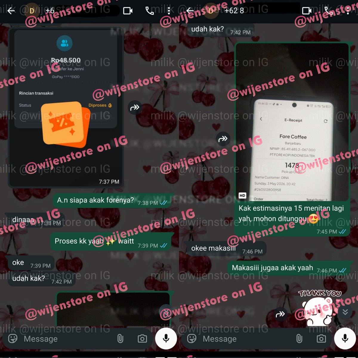 988juta's tweet photo. Ready tiap hari jasdor fore

✅ HARGA di gambar utk ukuran REGULER (tanpa biaya tambahan)
✅ PESAN GANJIL TAMBAH 1K
✅ SIZE LARGE +5K/MENU / request menu lain via chat
✅ DINE-IN, TAKEAWAY, &amp; DELIVERY (ongkir ditanggung pembeli)
tanya ke WA yaww💖
🖇️https://t.co/Av39pX90KA https://t.co/i8SIS1RMWU