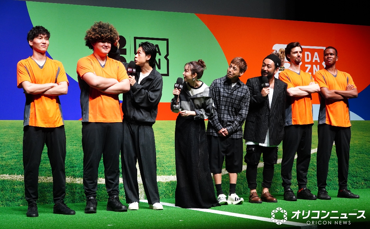 oricon's tweet photo. ORANGE RANGE「チャンピオーネ」以来
20年ぶりアンセム書き下ろし❗️

W杯日本代表への期待を込め
“逆襲のイントロ”というワードも
https://t.co/dntqp0gogy

FIFAワールドカップ2026
DAZNキックオフカンファレンス⚽️
成田凌、桐谷美玲、内田篤人 https://t.co/EGfTlYvAKG