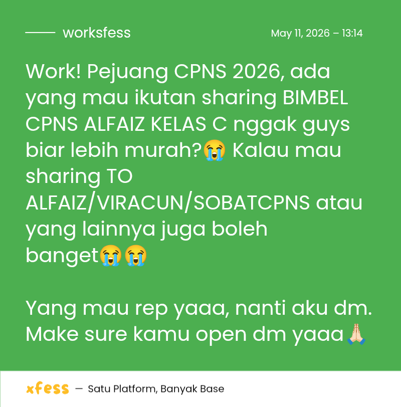 WORK tweet media