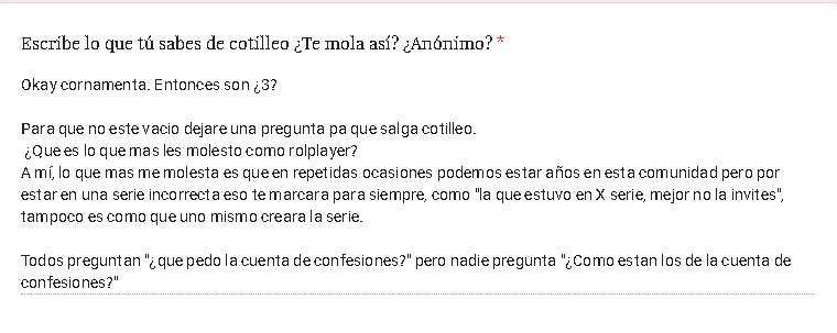 Confesiones Rol MC! tweet media