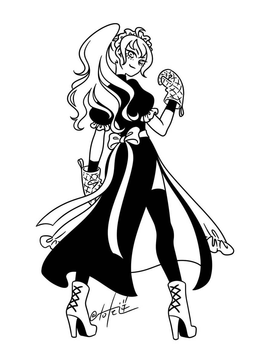FatRabbitR's tweet photo. 【Fanart】⚪⚫⚪⚫ https://t.co/VNAhyjGe1U