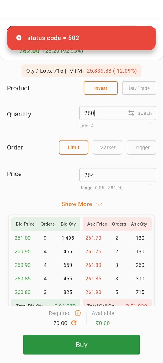 OneDay502228438's tweet photo. Plz help me..ye trading platform suddenly band ho gya aur m order execute nhi kr pa rha..iska Jo loss hoga vo kaun bharega https://t.co/YgpeSq4d6m
