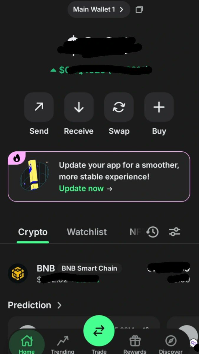 serenasenri's tweet photo. Day 3/30: Web3 wallet is live ✅
Real Trust Wallet. Real journey.
Blurred for security 🔒
Web3 Rule #1: Never show your bags 💰
Your keys, your crypto 🔑
Building in public from zero.
Day 4: Free NFT claim tomorrow 🚀
#Web3 #Crypto #BuildInPublic #100DaysOfWeb3 https://t.co/O4StpbLqgv