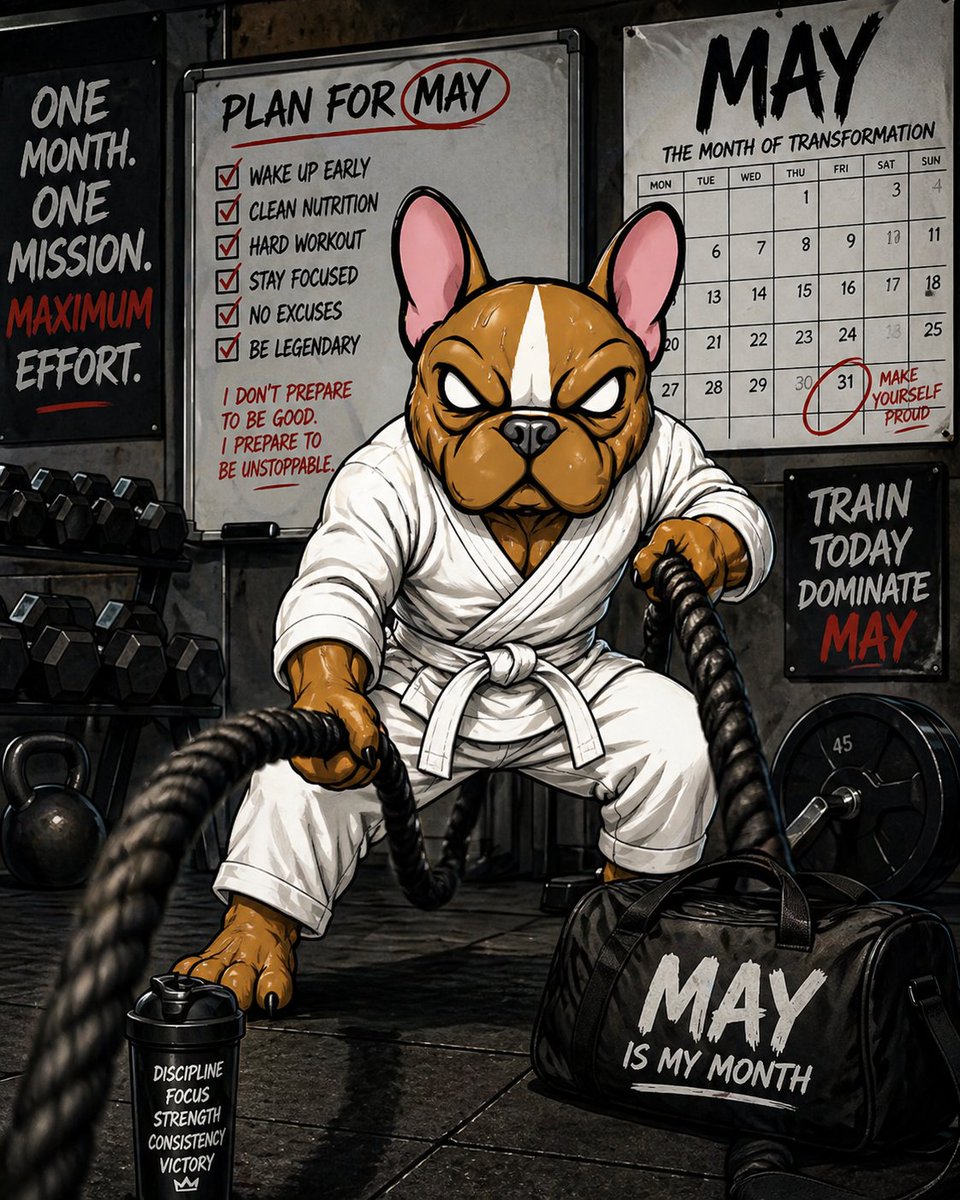 Alao_whykay's tweet photo. When it comes to fighting for life and everything worthy, there's no giving up.
That's why you need to keep showing up everyday, mint your @F_Frenchies pass and art is free.
Visit https://t.co/xWJpC518w6 today and get yours.
#keepfightingforward https://t.co/A7AiElDaTR