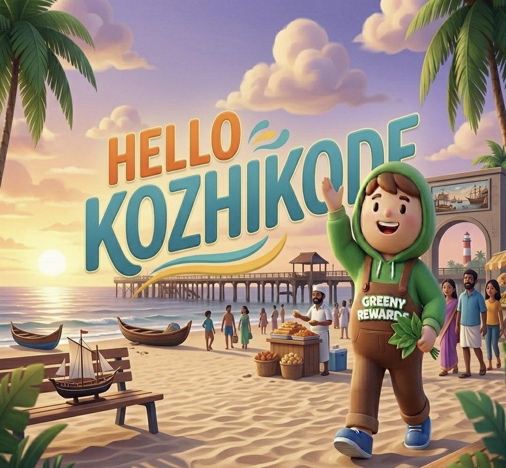 greenyrewards's tweet photo. Hey Kozhikode-  greenyrewards is here Signup now’ https://t.co/Vy49Ucp1Wu https://t.co/5tl116Go3d