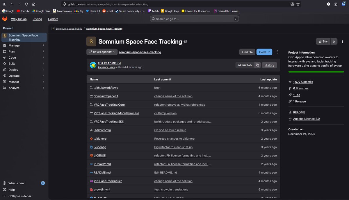 edwardhuman16's tweet photo. update: I found their GitLab and it's ALL there LMAOO

I threw this on the wayback machine just in case
https://t.co/FkRCfkdpHh https://t.co/A6mZ7MDE4s