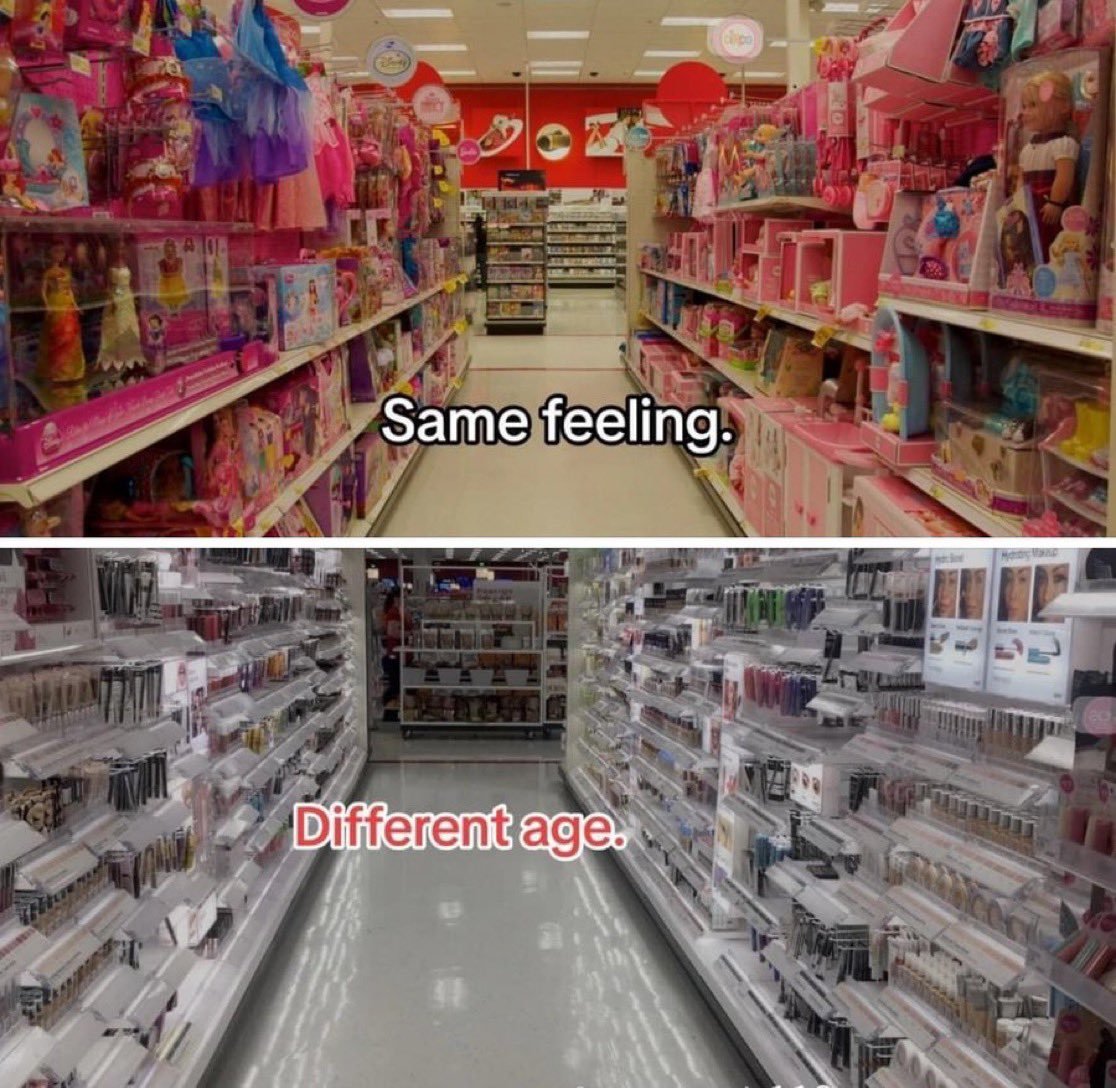 growing up: