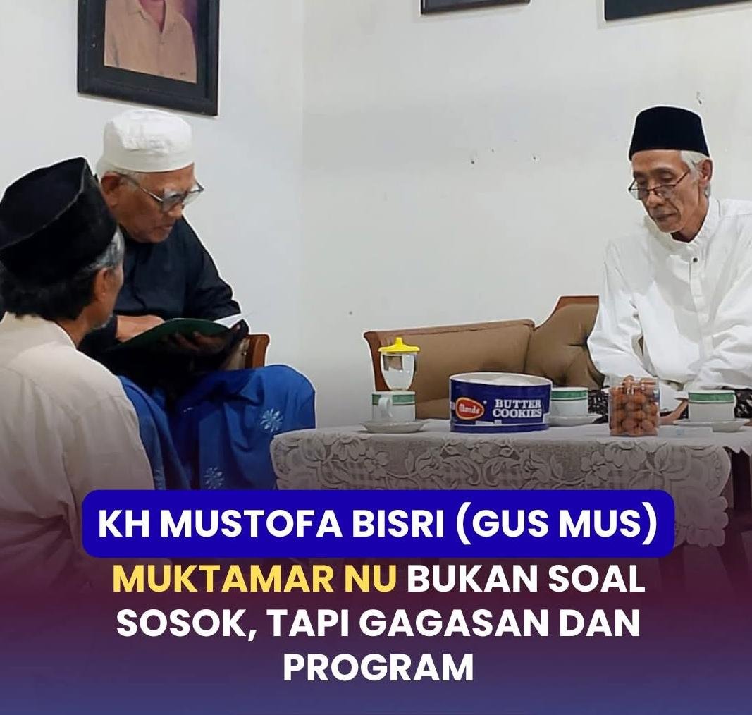 PojokNU's tweet photo. 𝙅𝙚𝙡𝙖𝙣𝙜 𝙈𝙪𝙠𝙩𝙖𝙢𝙖𝙧 𝙉𝙐, 𝙂𝙪𝙨 𝙈𝙪𝙨 𝙢𝙚𝙣𝙚𝙜𝙖𝙨𝙠𝙖𝙣 𝙛𝙤𝙧𝙪𝙢 𝙩𝙚𝙧𝙩𝙞𝙣𝙜𝙜𝙞 𝙤𝙧𝙜𝙖𝙣𝙞𝙨𝙖𝙨𝙞 𝙝𝙖𝙧𝙪𝙨 𝙛𝙤𝙠𝙪𝙨 𝙥𝙖𝙙𝙖 𝙜𝙖𝙜𝙖𝙨𝙖𝙣 𝙙𝙖𝙣 𝙥𝙧𝙤𝙜𝙧𝙖𝙢

#muktamarNU #gusmus #NU #pojokNU https://t.co/XBQMFr8xG8