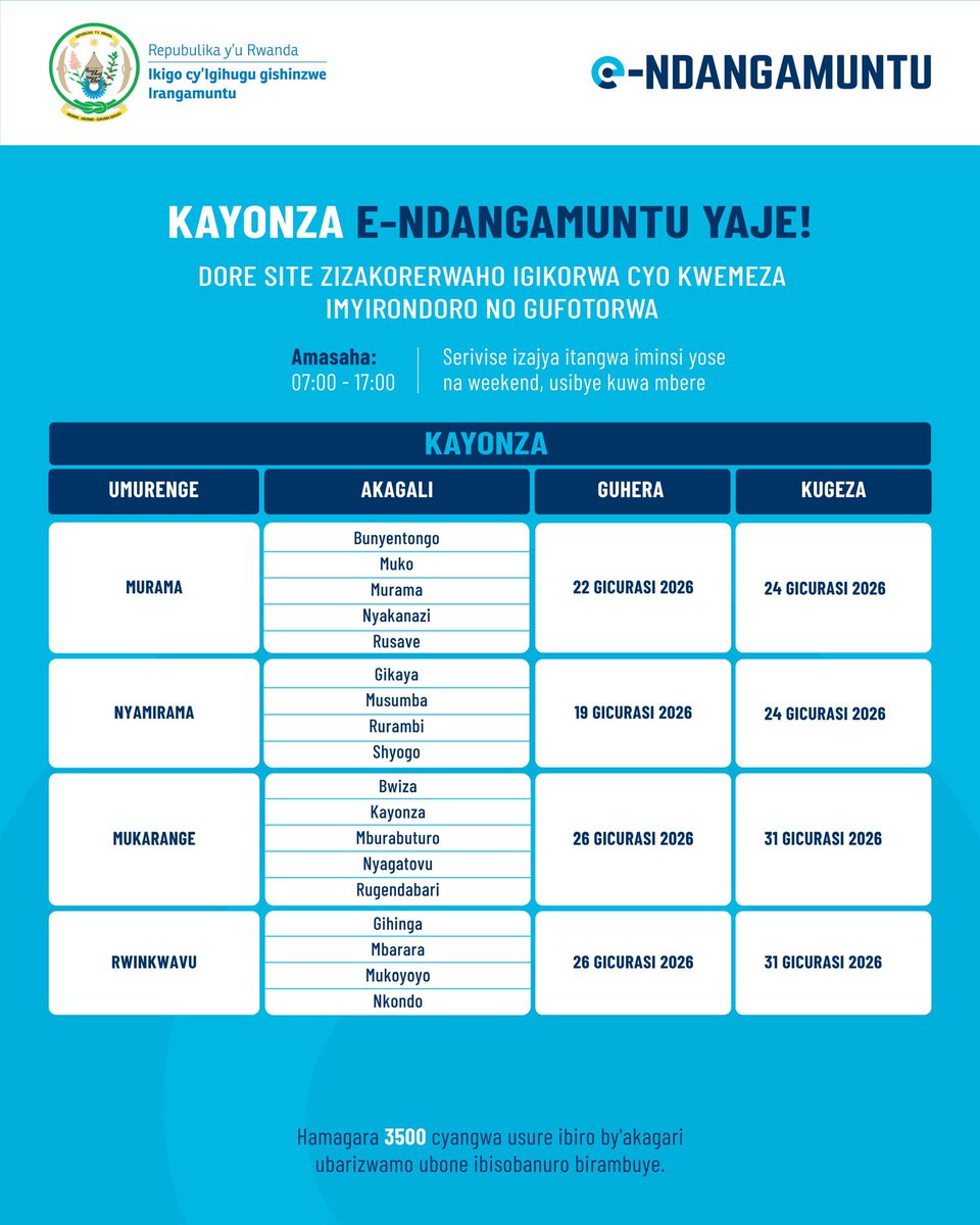 Kayonza District tweet media