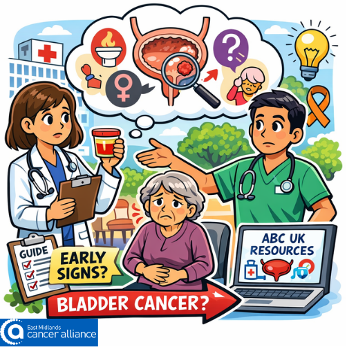 NHS East Midlands Cancer Alliance tweet media