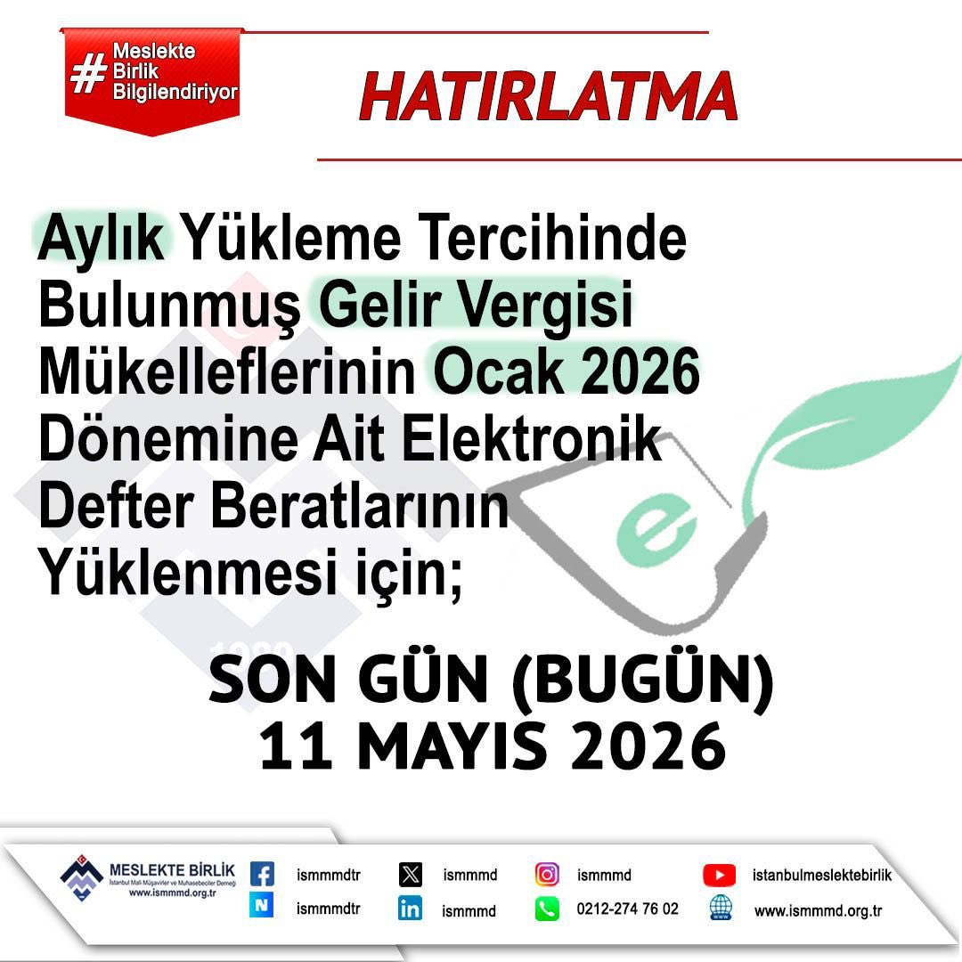 İstanbul Meslekte Birlik tweet media