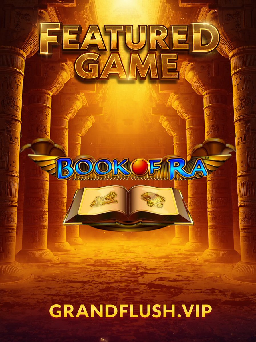 grandflushvip's tweet photo. 🔥 Book of Ra is live! Ancient riches, epic spins, and big wins await on https://t.co/T1bphQvWDl 🎰✨

Play now: https://t.co/T1bphQvWDl

#BookOfRa #FeaturedGame #GrandFlushVIP #Slots #BigWins https://t.co/7AZJhTFSCq