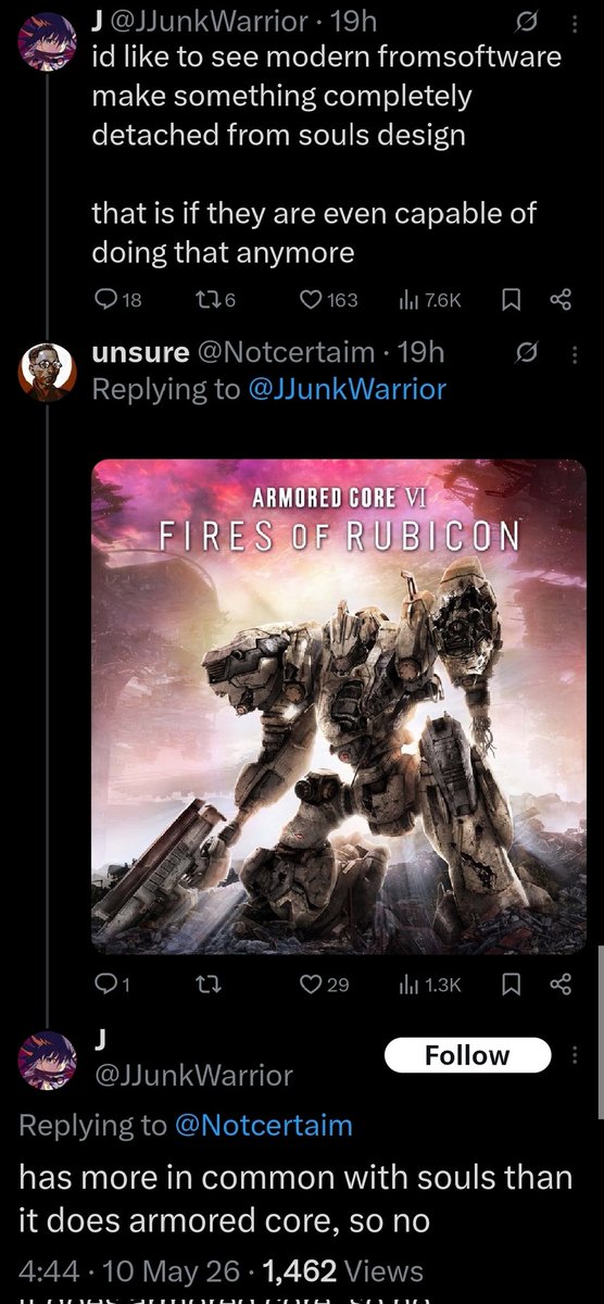 Necksplitter, Dark Knight tweet media