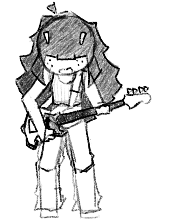 prismoth's tweet photo. angel with long hair #BUGBAND https://t.co/B53SxzvXYd