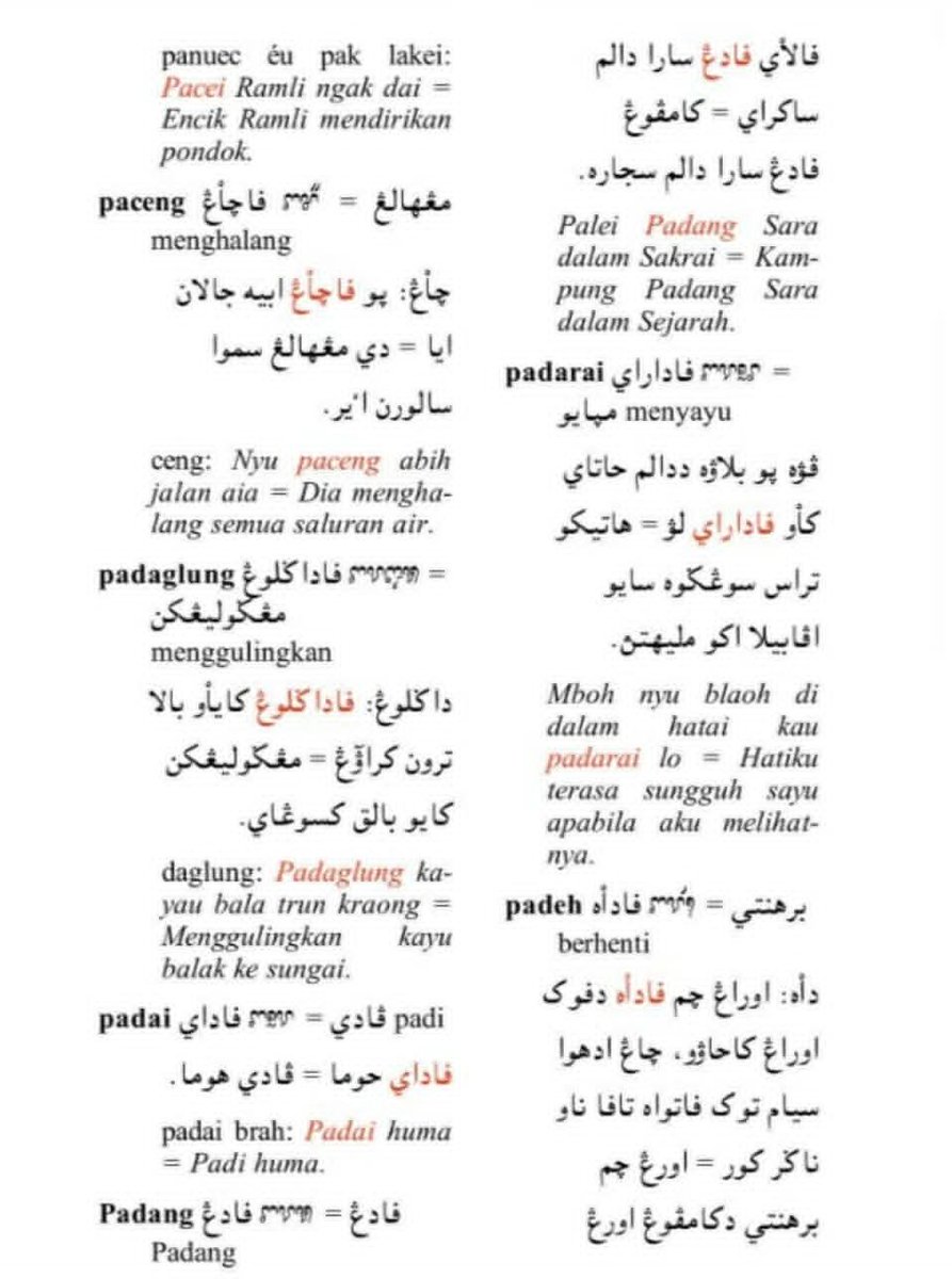Arabic script used to write 4 different language (sub)families: 1 ...