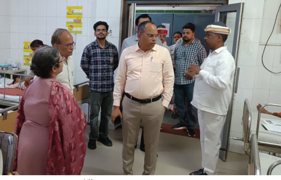AligarhCdo's tweet photo. अधोहस्ताक्षरी द्वारा मुख्य चिकित्सा अधिकारी एवं जिला कार्यक्रम अधिकारी के साथ यूनिसेफ़ द्वारा वित्तपोषित, कुपोषण उपचार इकाई, बाल रोग विभाग, जे.एन. मेडिकल कॉलेज, AMU, अलीगढ़ का निरीक्षण https://t.co/6le1A3VEKi