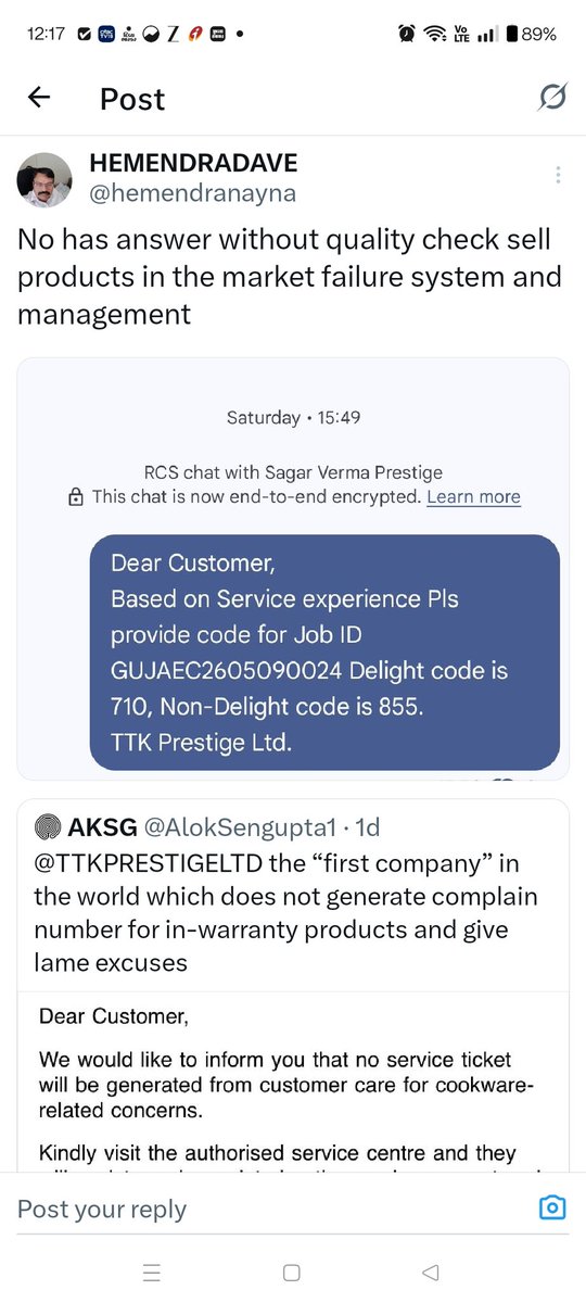 hemendranayna's tweet photo. @AlokSengupta1 @TTKPRESTIGELTD No has replied mis management in company https://t.co/AMPIA4COsv