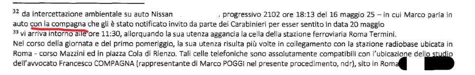Frances46693369's tweet photo. @MirellaAngelo @tranzollooo No. Nell'informativa (note a pié di pagina) c'è scritto che parla con "la compagna". https://t.co/kTs82AKpAf