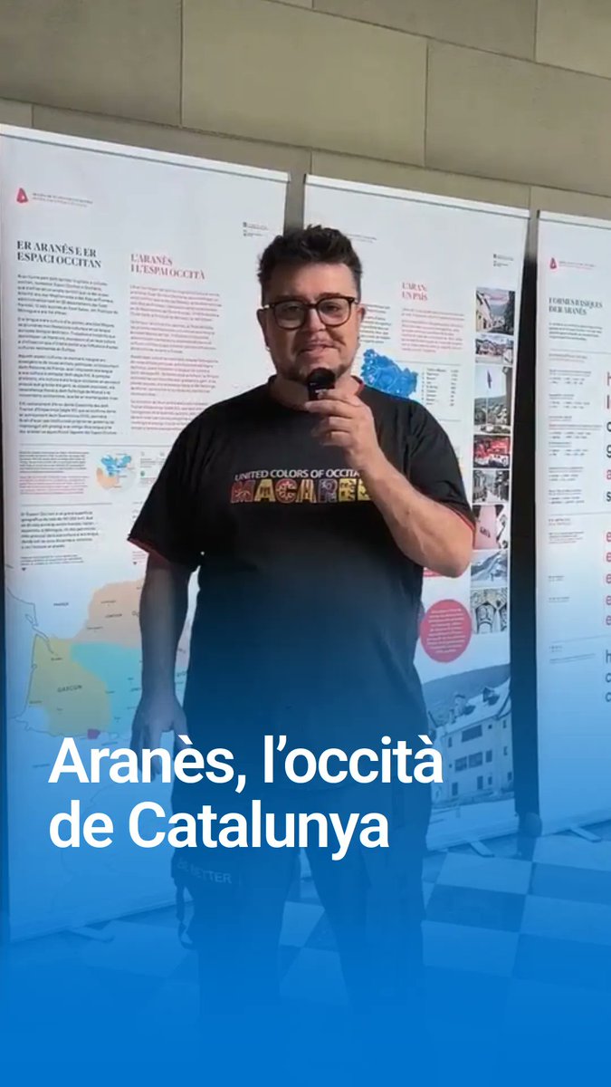 occitan_aranes's tweet photo. Ja podetz gaudir dera prumèra activitat, era exposicion «Aranés, er occitan de Catalonha»

📆 5-15 de mai
📍 Claustre de letres dera Facultat de Filologia https://t.co/QxkfyM9rNW

📆 18-29 de mai
📍 Facultat FIMA UB
https://t.co/AAVo6IvxjY

+ info en: https://t.co/tjkE22gt3v https://t.co/EEaOMFKHiq