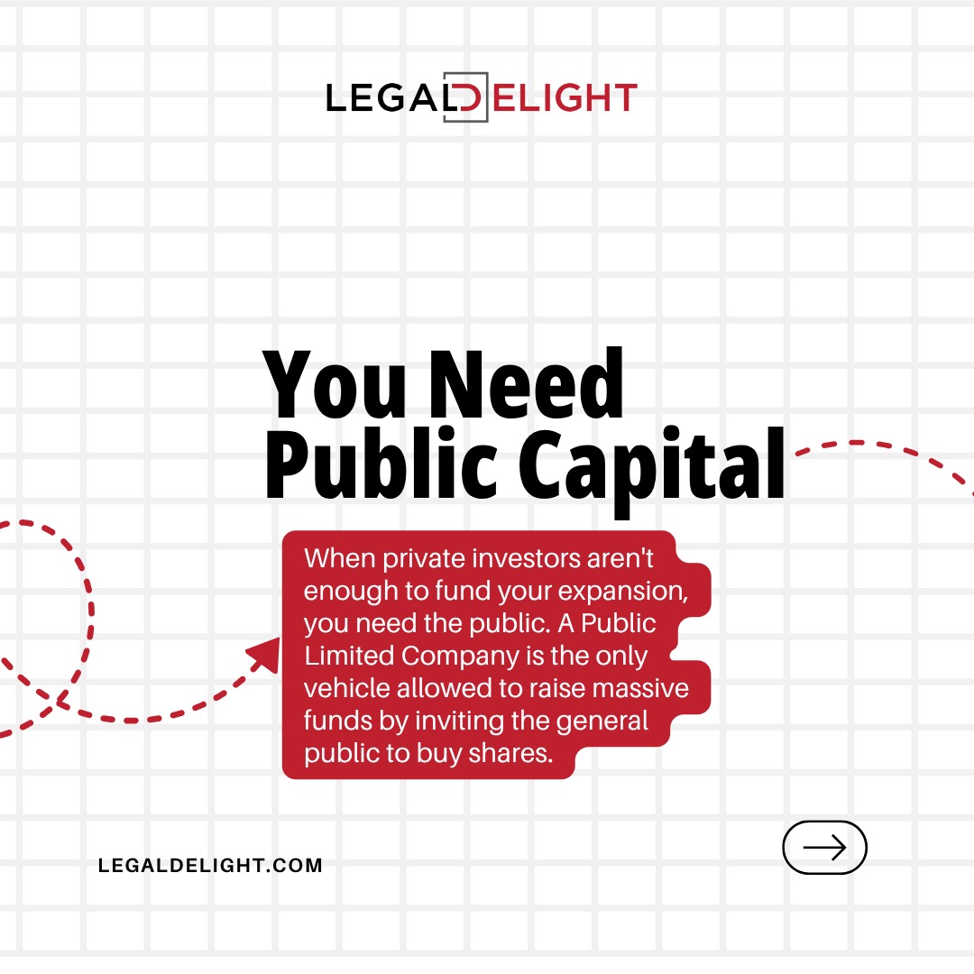 LegalDelight's tweet photo. The Checklist: 3 Signs You Need a Public Ltd 🧵👇

​Check your startup readiness:
📞 +91 93110 17074
🌐 Visit: https://t.co/7WJ1JZNpFS

​#PublicLimited #StartupIndia #BusinessScaling #IPOs #CapitalMarkets #LegalDelight https://t.co/AHckvxDweb