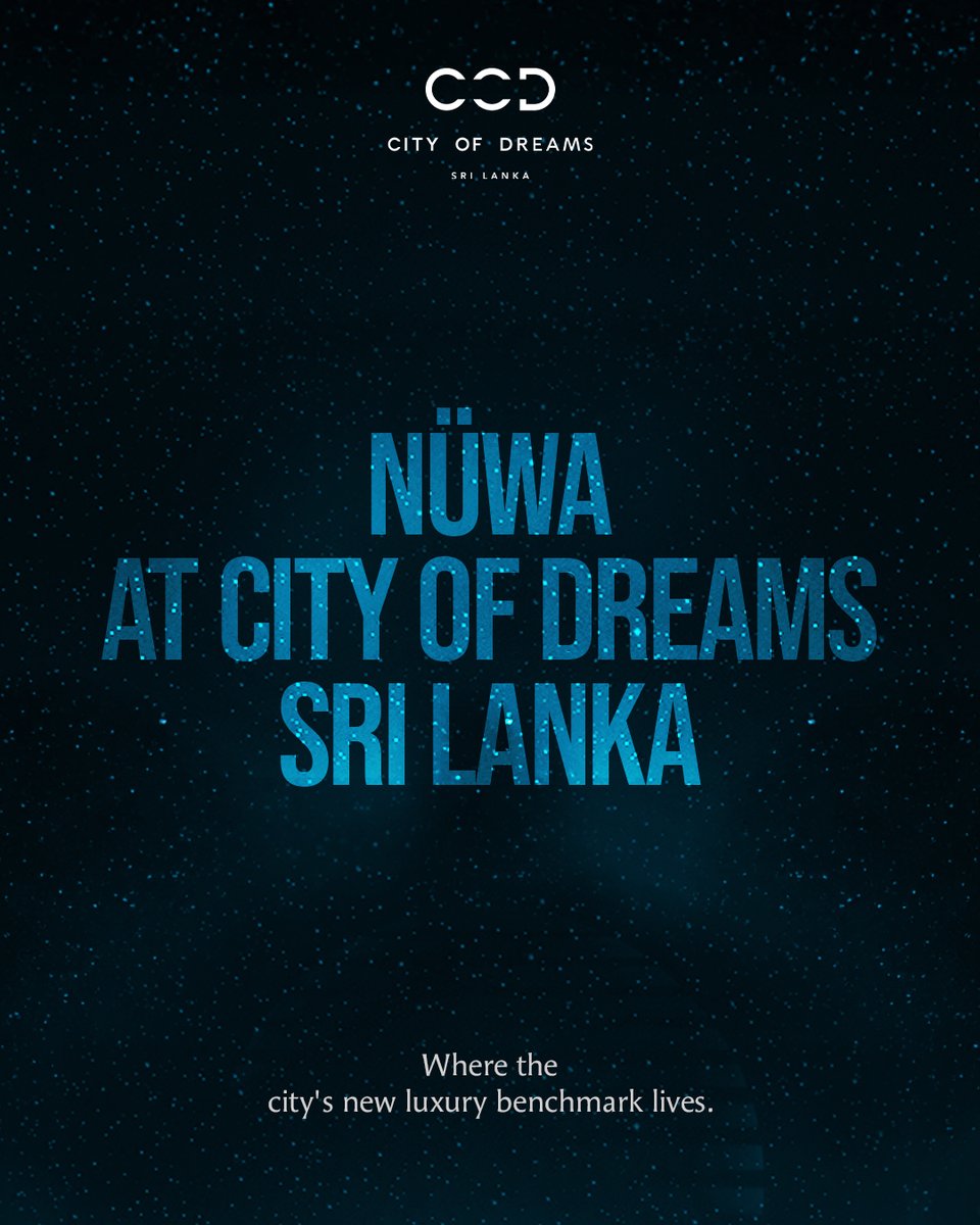 cod_srilanka's tweet photo. This is luxury, reimagined.

Nüwa at City of Dreams Sri Lanka gives you a world to experience.

#NUWA #CityOfDreamsSriLanka #LuxuryRedefined #Colombo #LuxuryLifestyle #OceanfrontLuxury #DestinationLuxury https://t.co/GSyOTqwGFt