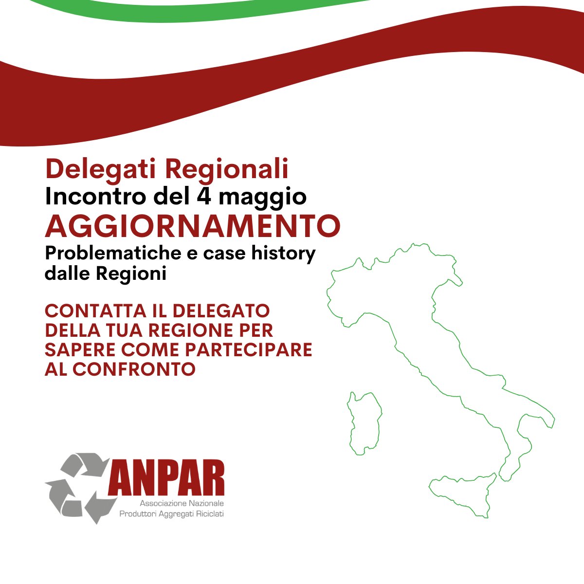 anparorg's tweet photo. Il 4 maggio si sono riuniti i Delegati Regionali ANPAR per condividere criticità operative, interpretazioni applicative e possibili soluzioni emerse nei diversi contesti regionali https://t.co/X7uRQYsJb2
Unisciti al confronto! https://t.co/mJn5vqeocG