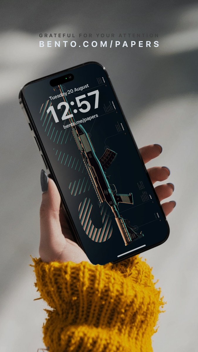 Papers_app's tweet photo. Locked. Loaded. Dangerous. 🔥📱#iOSWallpaper #AMOLEDSetup https://t.co/zPdcc9Mbuv
