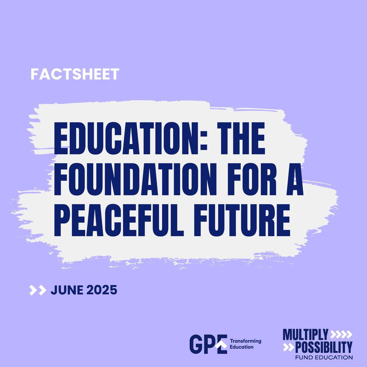 Global Partnership for Education tweet media