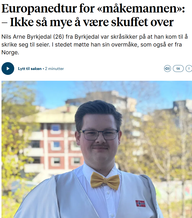 Okalsas's tweet photo. @Heinevik Hvordan rangerer du måkeskrik? https://t.co/dMjO85vQkt