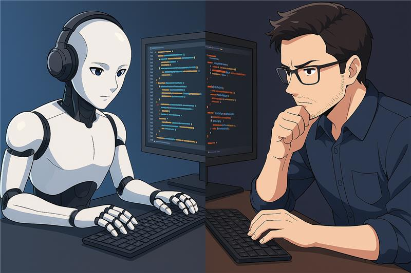 stepone_emb's tweet photo. AIにコードを書かせて開発する「Vibeコーディング」🤖
その裏で「AIが書いたコードを直す専門職」が生まれているそうです🛠️

AIが書いたコードの修正は、
最初から作るより時間も費用もかかることも！？
#ステップワン #AI https://t.co/6TfY91l7OL