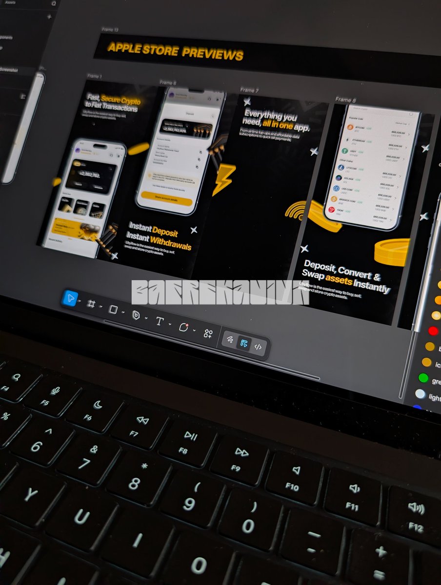 bafrekauiux's tweet photo. Glad to share that I’ve completed the @ubyflow⁠ app design which is currently in development which includes the dark mode, light mode, admin dashboard, and Google Play Store preview. One more client project left to wrap up. 

I’m Babatunde, a Product Designer (UI/UX Designer) and Design System Engineer. I specialize in crafting user-friendly and scalable interface systems for mobile apps, web apps, landing pages, and Web3 platforms.
My focus is building clean, functional, and conversion-driven digital experiences that balance usability, aesthetics, and product strategy.