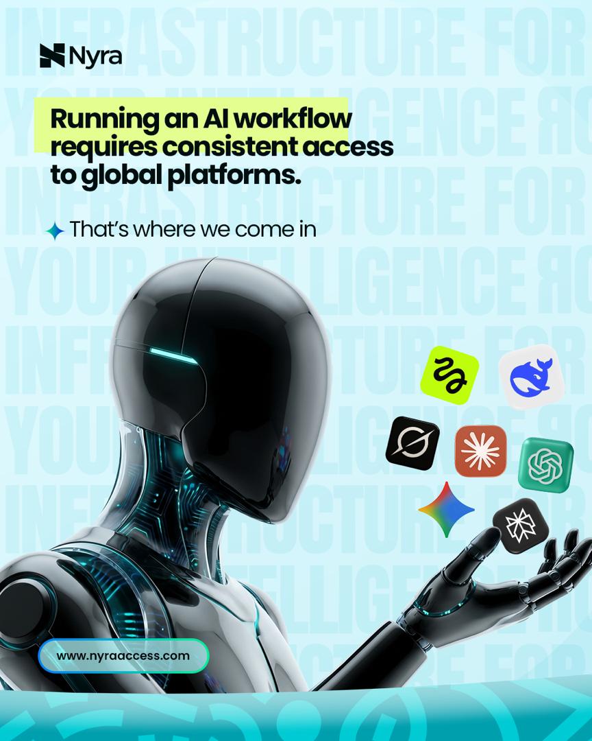 nyraaccess's tweet photo. Running AI workflows shouldn’t be restricted.

Your access should be consistent.

Keep your workflow active.
https://t.co/czXfoRoZ4V https://t.co/bVy56zJvfH