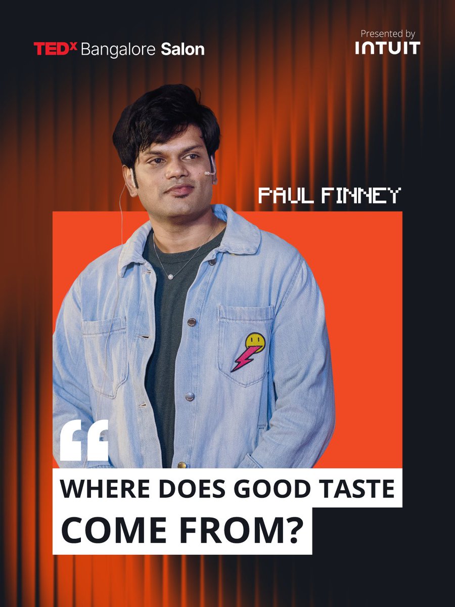 TedxBlore's tweet photo. How do we actually build our taste, our creative judgment?

@paulfinneyx co-founder of @spacekayak breaks down the architecture of why we find certain things compelling. https://t.co/MJfenA5DrK