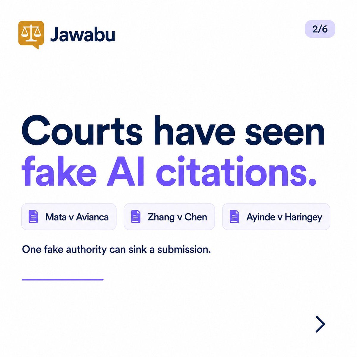 Jawabu_ai's tweet photo. why gamble with your legal practice