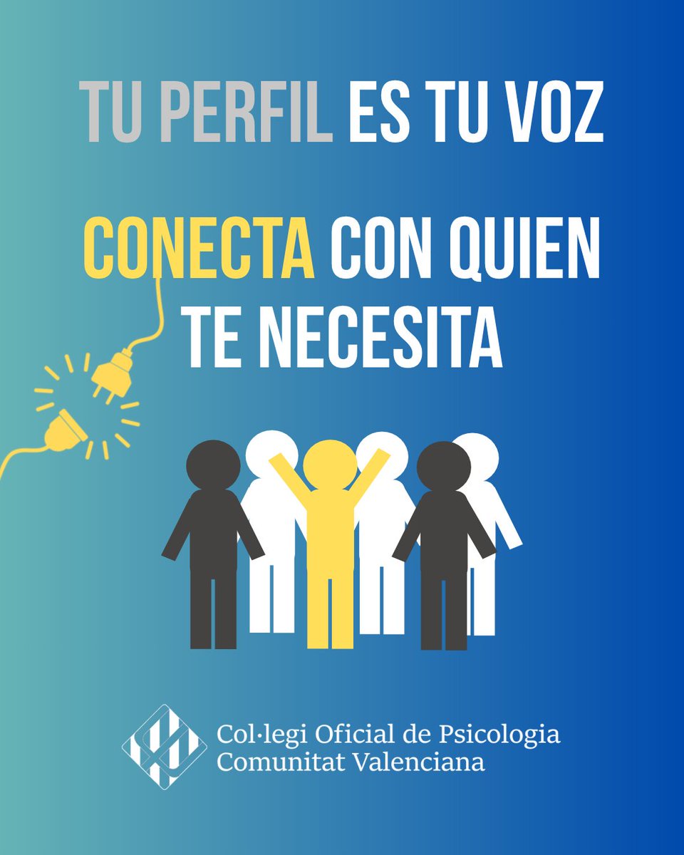 Col·legi Oficial Psicologia Comunitat Valenciana tweet media