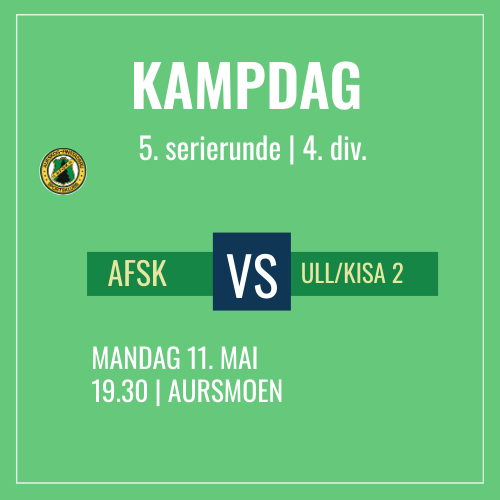 AFSKfotball's tweet photo. Hjemmekampene har kommet tett i sesonginnledningen – og her kommer enda en. Det er klart for første møte med Ull/Kisa 2 siden 2011. https://t.co/0HuS45Y2km